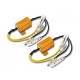 Weerstanden 25 W- 6,8 OHM met kabel (paar)